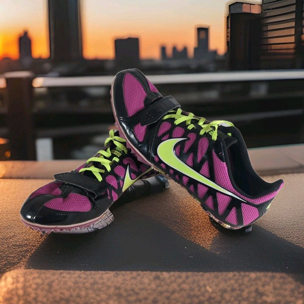 Nike Zoom Rival S Sprint Track Shoe Women’s Size 9.5 (456811-530) Purple Black